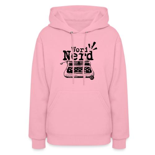 Word Nerd! (black) - Women's Hoodie