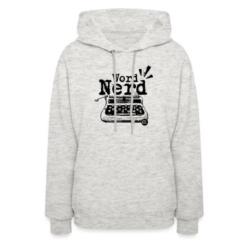 Word Nerd! (black) - Women's Hoodie