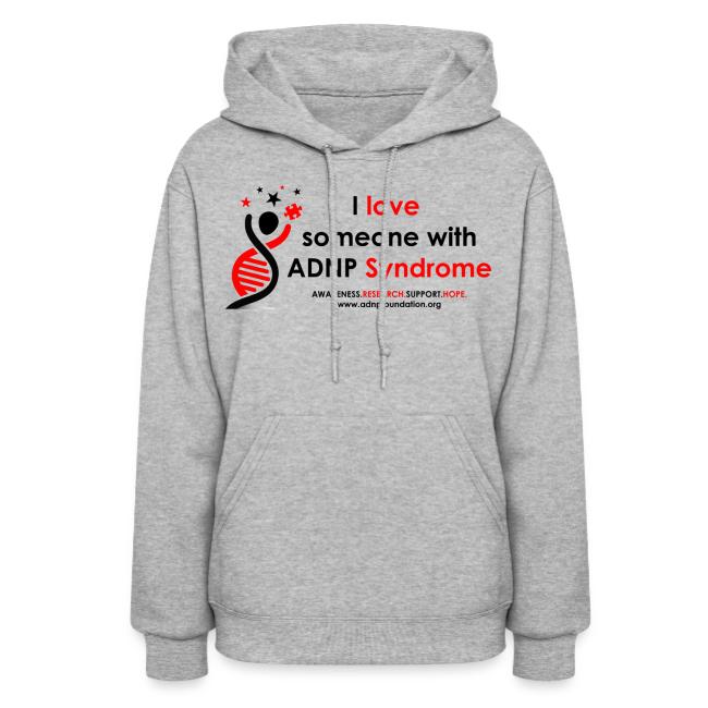 I LOVE SOMEONE WITH ADNP SYNDROME RED AND BLACK FO