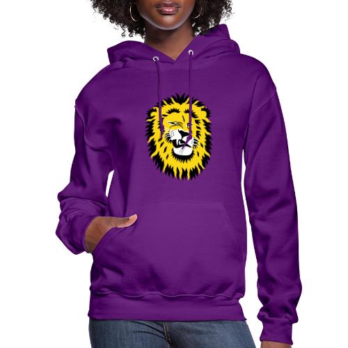 Winky King Lion - Women's Hoodie