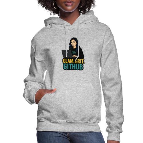 Gothic Glam with Code and Grit - Women's Hoodie