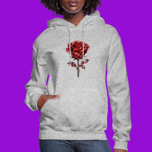 2 Set - Silver and Gold Roses - Women's Hoodie