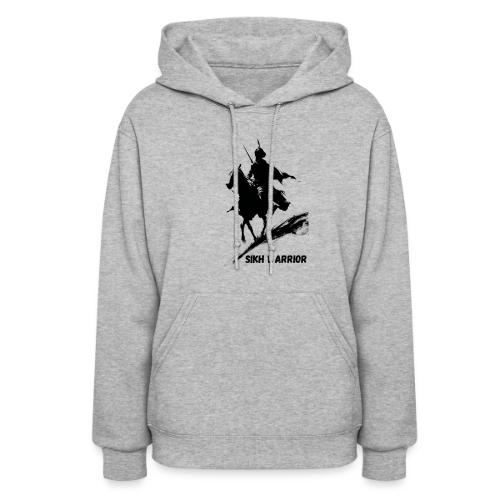 Sikh Warrior, Shadow Traditional Warrior - Women's Hoodie