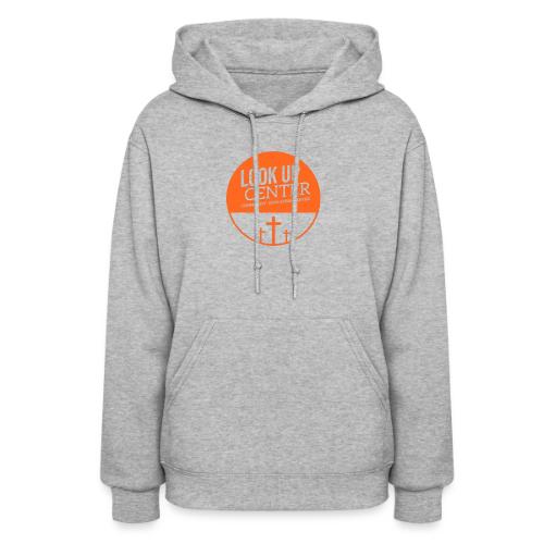 Look Up Center Logo - Women's Hoodie