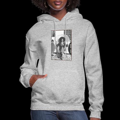 Lady Panther in a Chair - Women's Hoodie