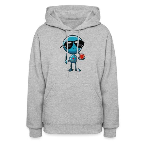 Smoon City 3_I heart Mrs S - Women's Hoodie