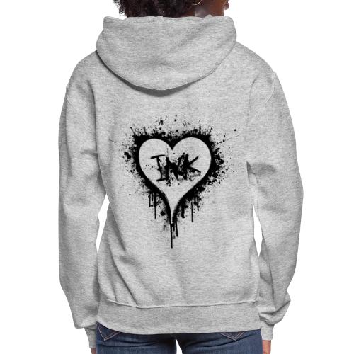 I Love Ink_black - Women's Hoodie