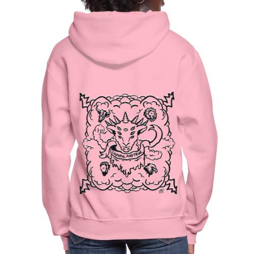 Black Revelation Lamb - Women's Hoodie