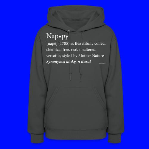The original Nappy Definition By Global Couture - Women's Hoodie