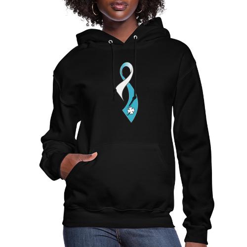 TB Cervical Cancer Awareness Ribbon - Women's Hoodie