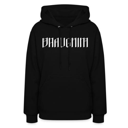 Logo white - Women's Hoodie