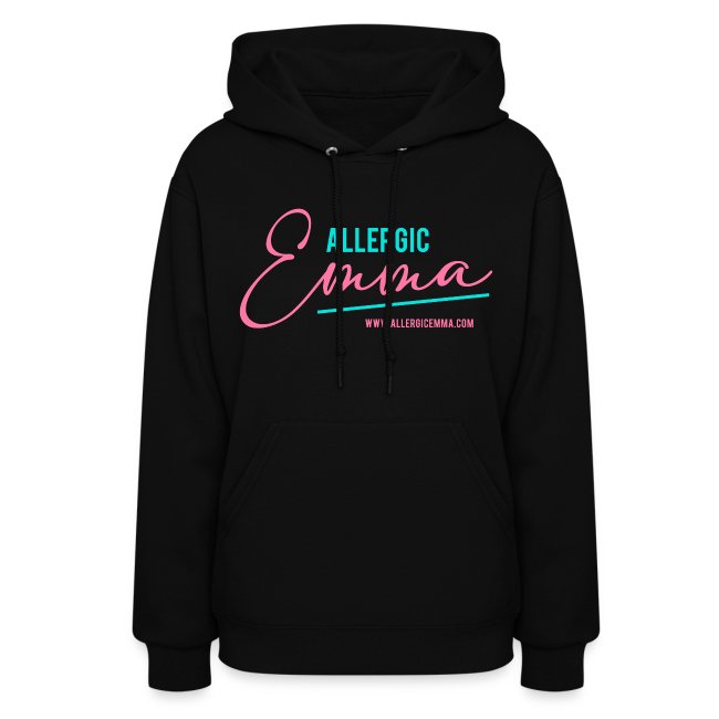 Official Allergic Emma Logo with Website