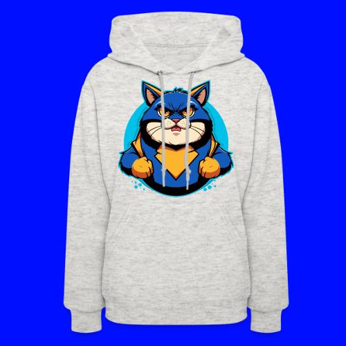 Superhero Cat - Women's Hoodie
