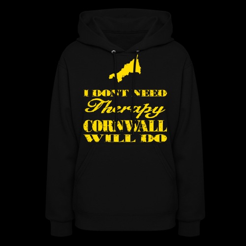 Don't need therapy/Cornwall - Women's Hoodie