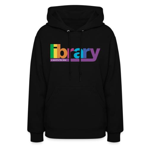 Vintage ALA: A word to the wise - library - Women's Hoodie