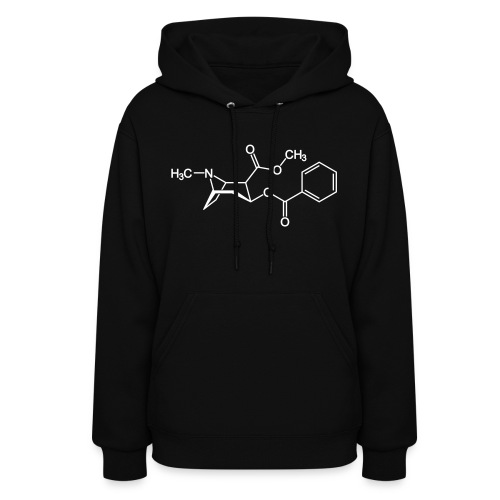 Cocaine crack molecule - Women's Hoodie