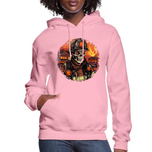 Skeletons Firefighter / fireman skeleton - Women's Hoodie