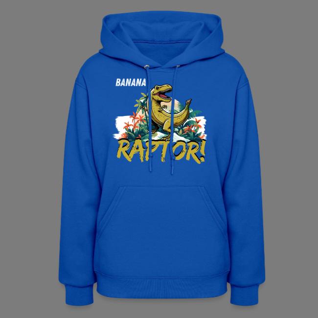 Funny Banana Raptor T-Rex Design