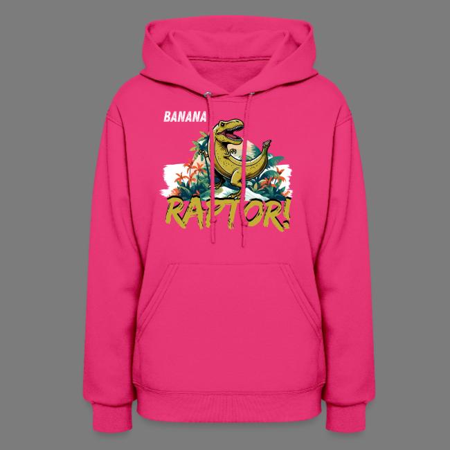 Funny Banana Raptor T-Rex Design