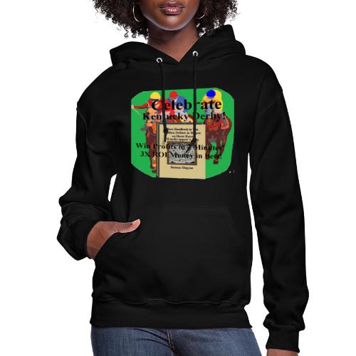 T-shirt Graphics Design Celebrate Kentucky Derby - Women's Hoodie