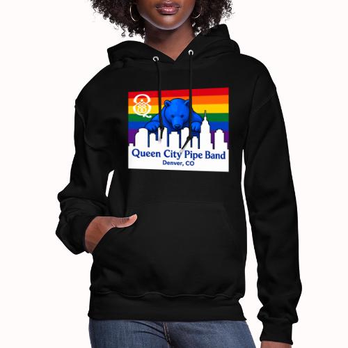 Big Blue Bear - Women's Hoodie