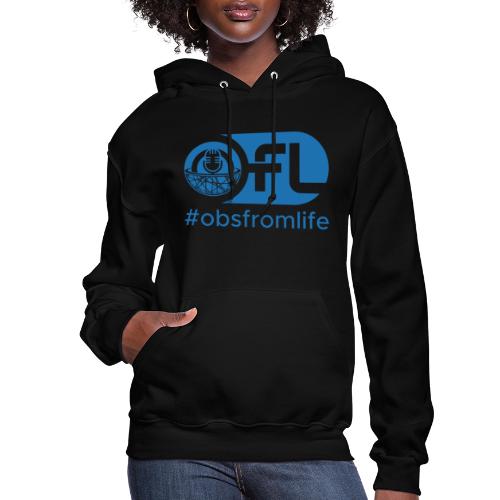 Observations from Life Logo with Hashtag - Women's Hoodie