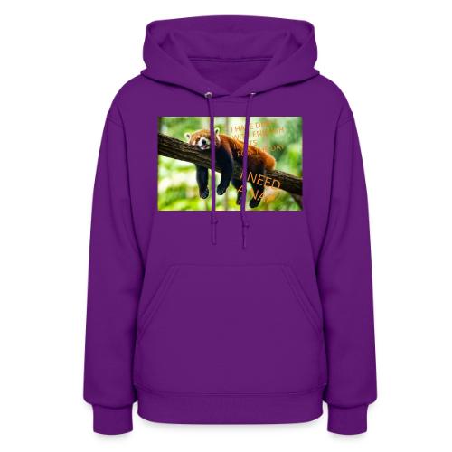 Fox napping meme - Women's Hoodie