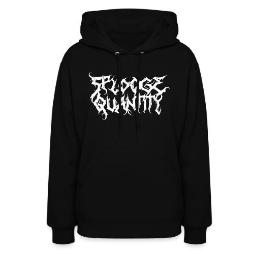 Splooge Quantity (White Text) - Women's Hoodie