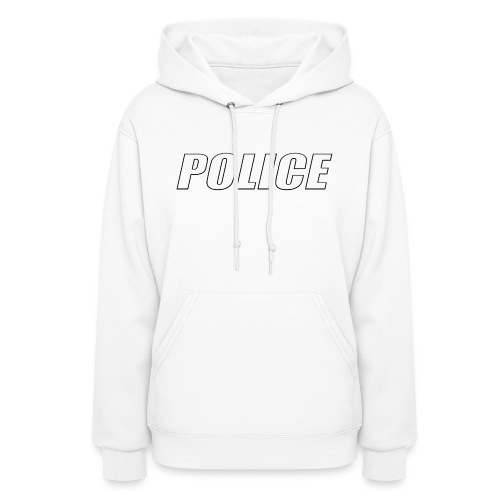 Police White - Women's Hoodie