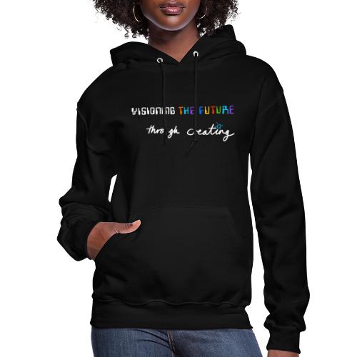 Visioning the Future, light font - Women's Hoodie