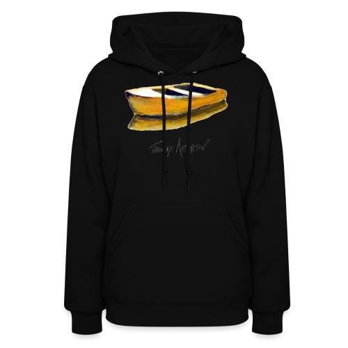 Yellow Boat Tshirt design5 - Women's Hoodie
