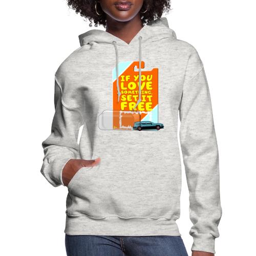 Set It Free Diecast Car Collector 1:64 Scale Gift - Women's Hoodie