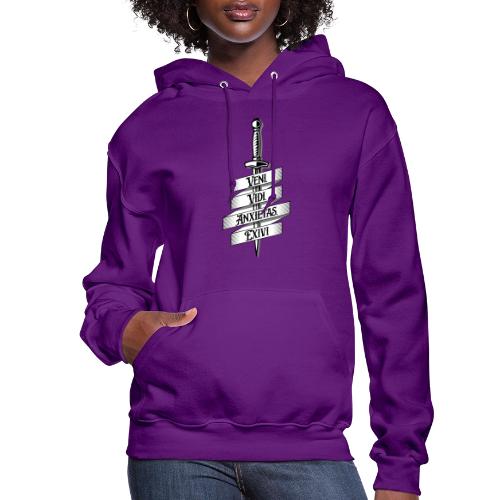 I came, I saw, I got anxiety, I left - Women's Hoodie