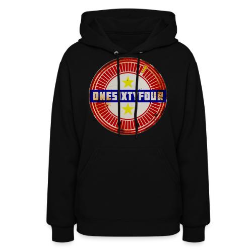 One Sixty Four -- vintage inspired design - Women's Hoodie