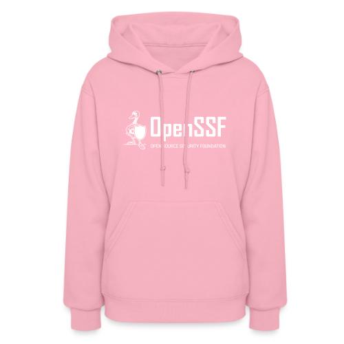 OpenSSF Logo White - Women's Hoodie