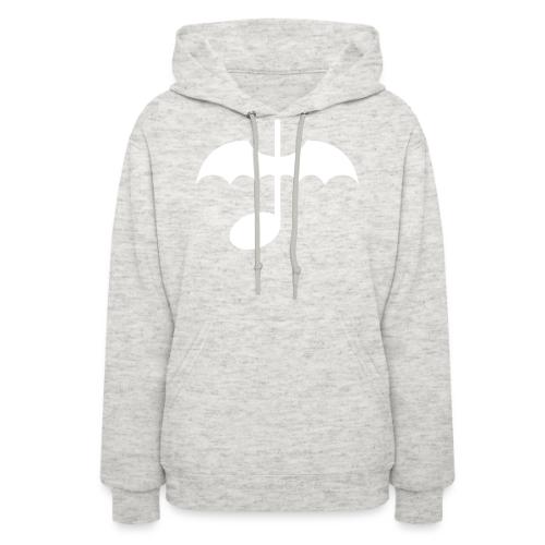 Music Note with Bat Wings - Women's Hoodie