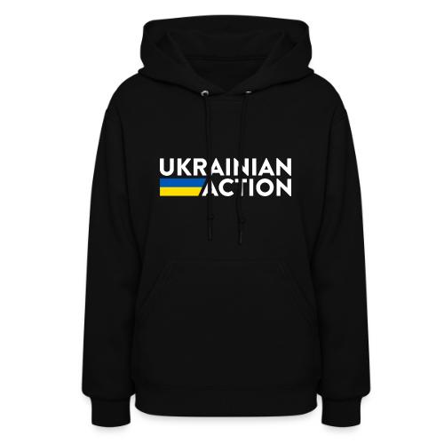 UA logo white - Women's Hoodie