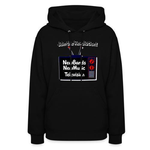 NewBandsNewMusic Join The Revolution! - Women's Hoodie