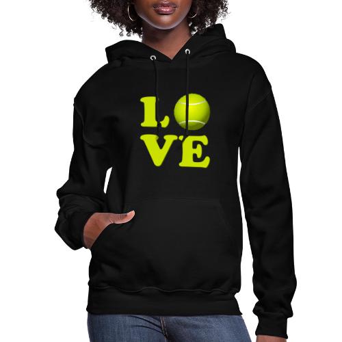 I Love Tennis - Women's Hoodie