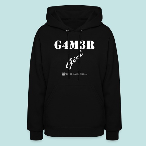 Gamer Girl (white) - Women's Hoodie