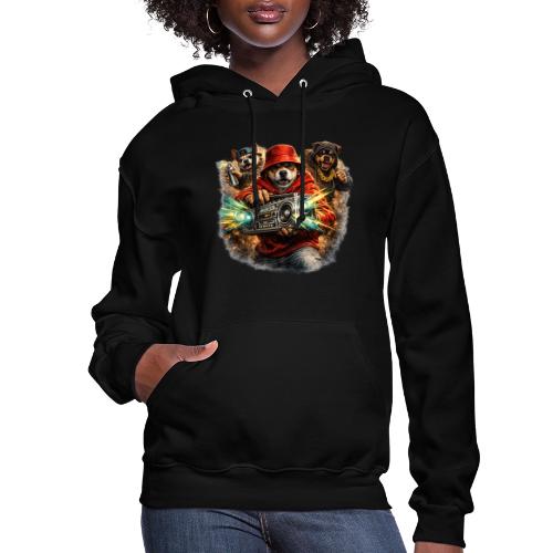 Urban Beat Dog Heroes - Women's Hoodie