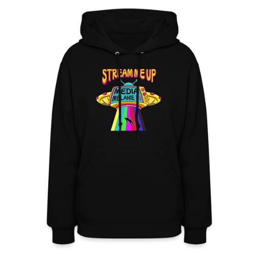 Stream Me Up | Streaming TV UFO - Color - Women's Hoodie