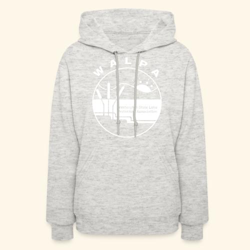 white logo - Women's Hoodie