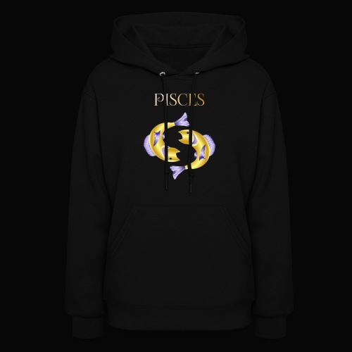 Pisces (Purple and Gold) - Women's Hoodie