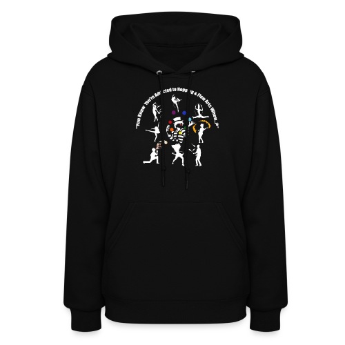 You Know You're Addicted to Hooping - White - Women's Hoodie