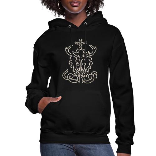 CHRISTmas Stag Light - Women's Hoodie