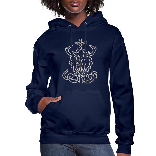 CHRISTmas Stag Light - Women's Hoodie
