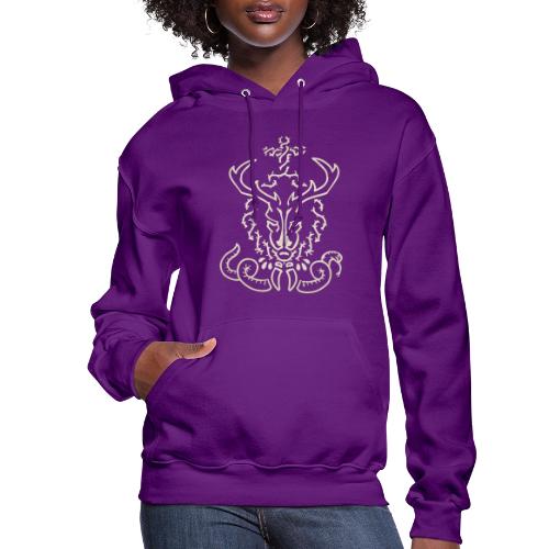 CHRISTmas Stag Light - Women's Hoodie