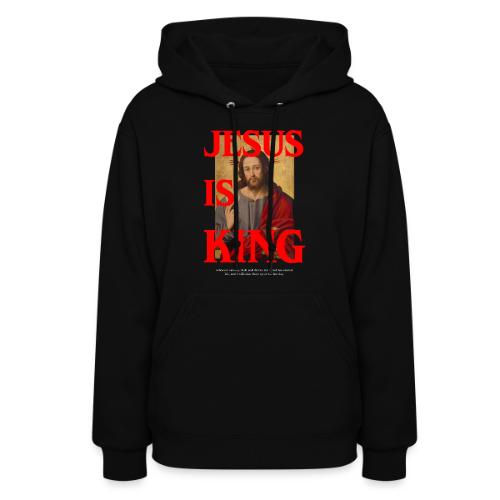 Jesus is King Eucharis - Women's Hoodie