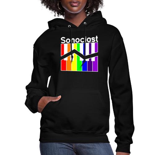 Sonoclast Rainbow Keys (for dark backgrounds) - Women's Hoodie
